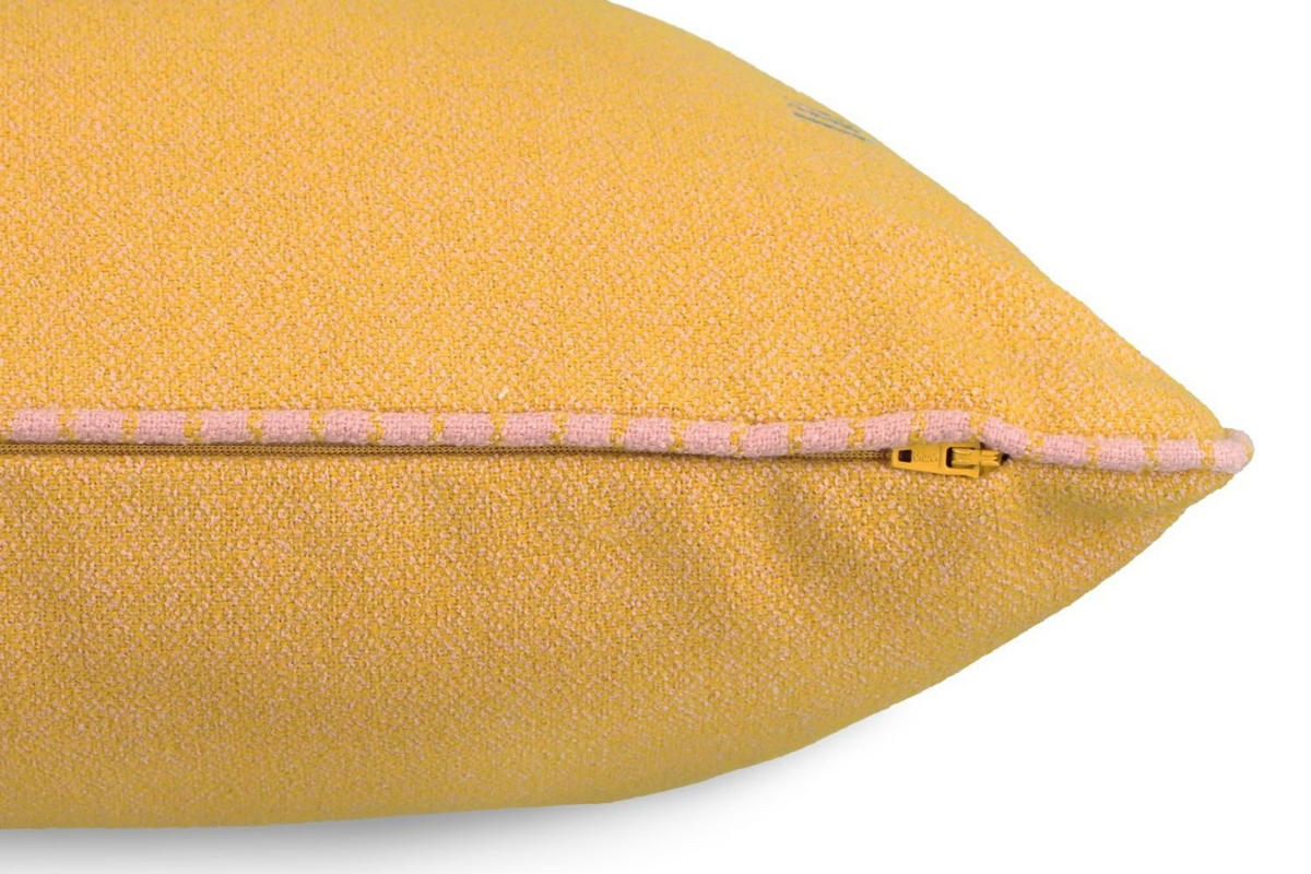 ZIERKISSENHÜLLE FUN - Gelb, Textil (45/45cm) - Esprit