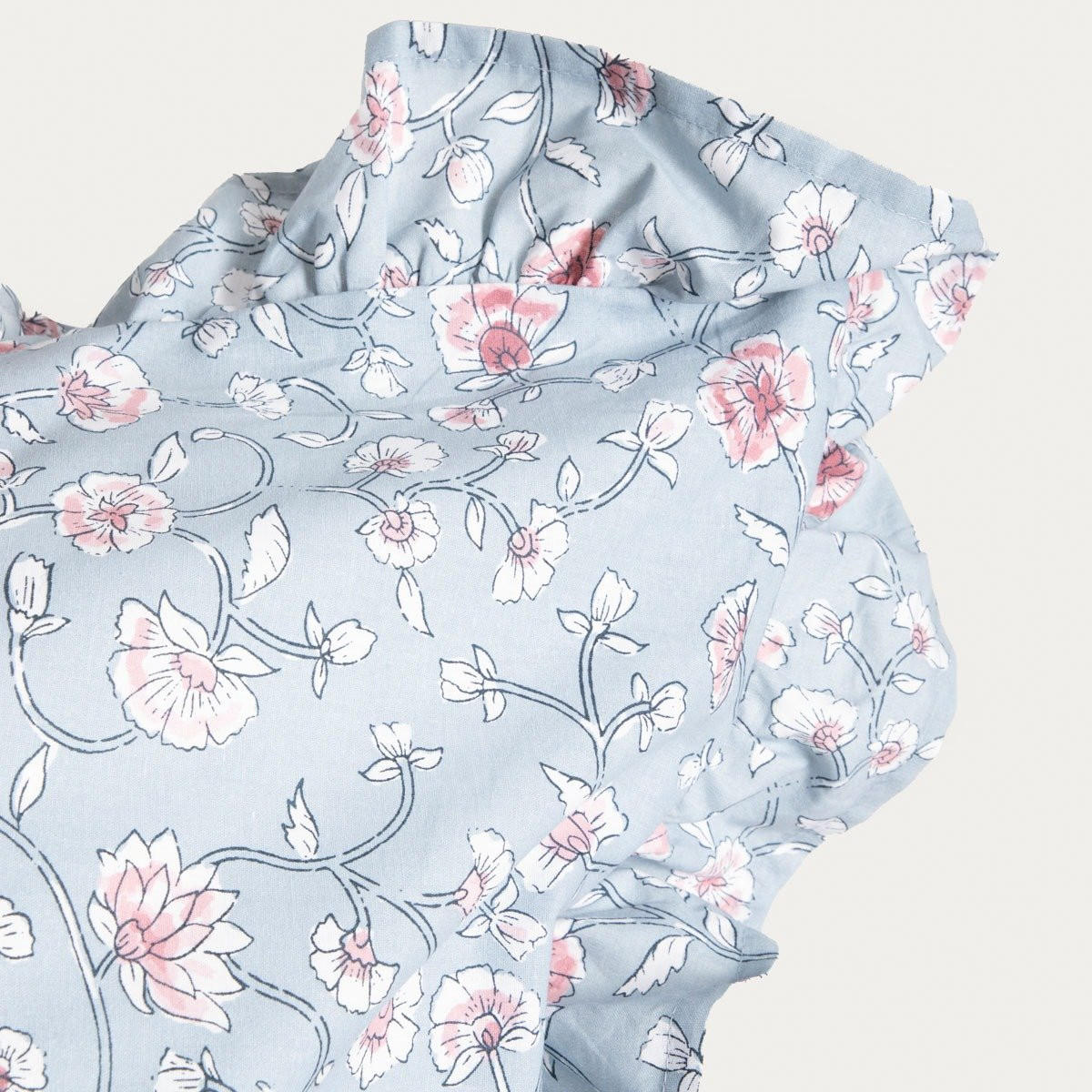 BETTWÄSCHE Julia Baumwolle 140/200 cm - Blau, Textil (140/200cm) - Homla