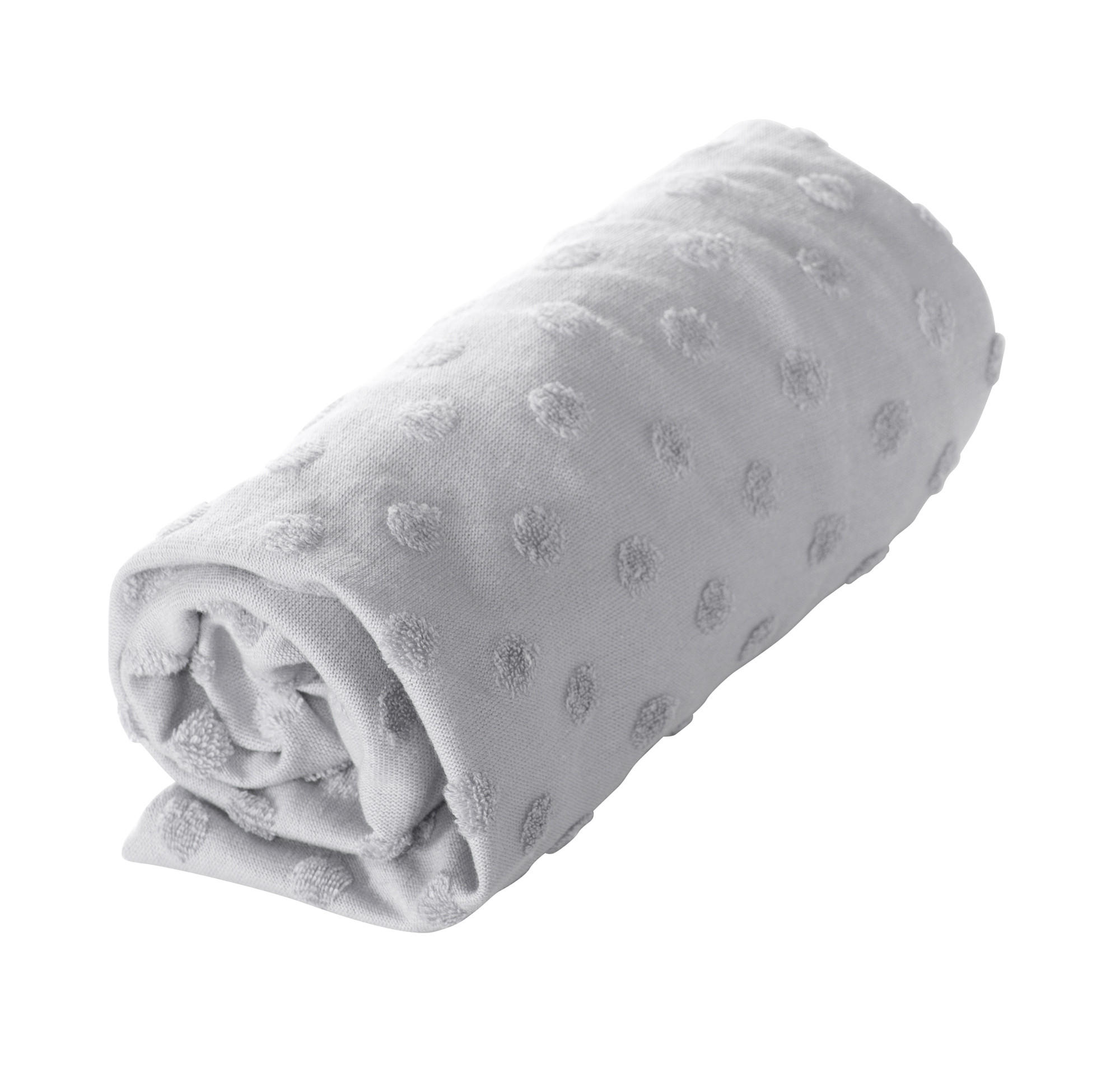 SPANNBEZUG für Wickelauflagen 75 x 85 cm - Hellgrau, Textil (85/75cm) - Roba