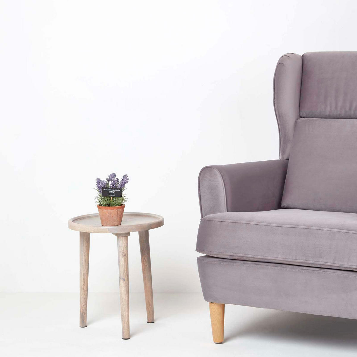 KUNSTPFLANZE Lavendel im Terrakotta-Topf, 20 cm - Lila, Kunststoff (20cm) - Homescapes