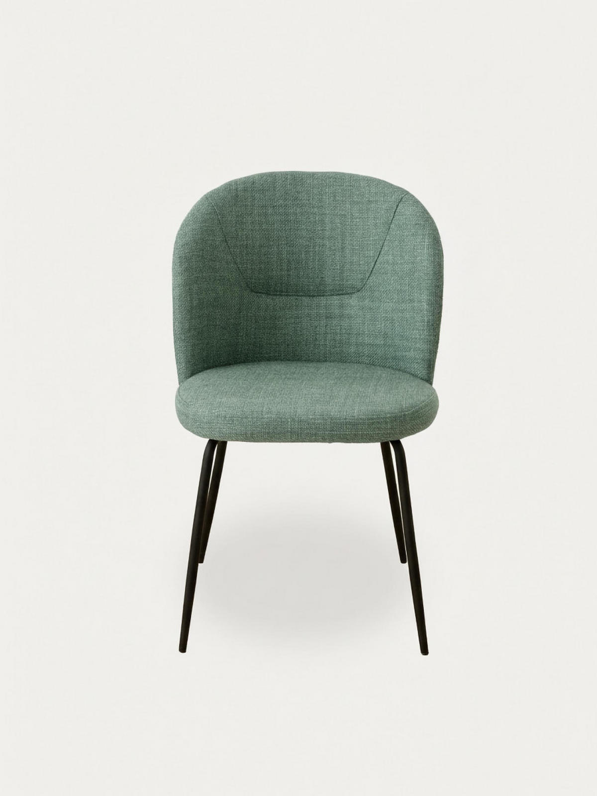 STUHL Beiz Minze 54 cm x 81 cm - Mintgrün, Textil (54/81/59cm) - Kenay Home