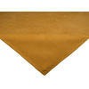 XS-MITTELDECKE FarbTon Chenille-Haptik curry-gelb 60/60 cm - Currygelb, Textil (60/60cm) - beties Heimtextil