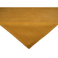 XS-MITTELDECKE FarbTon Chenille-Haptik curry-gelb 60/60 cm - Currygelb, Textil (60/60cm) - beties Heimtextil