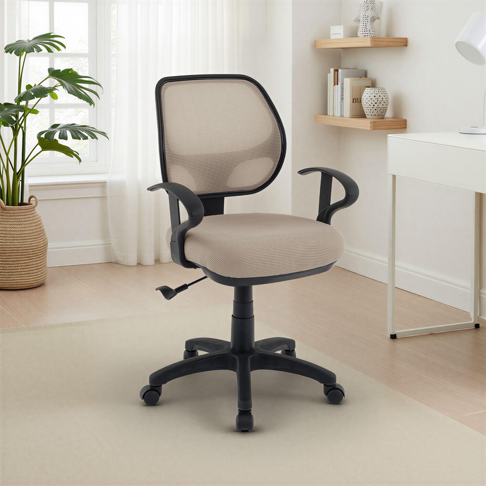 KINDERDREHSTUHL COOL-1 - Taupe, Textil (58/97/58cm) - IDIMEX