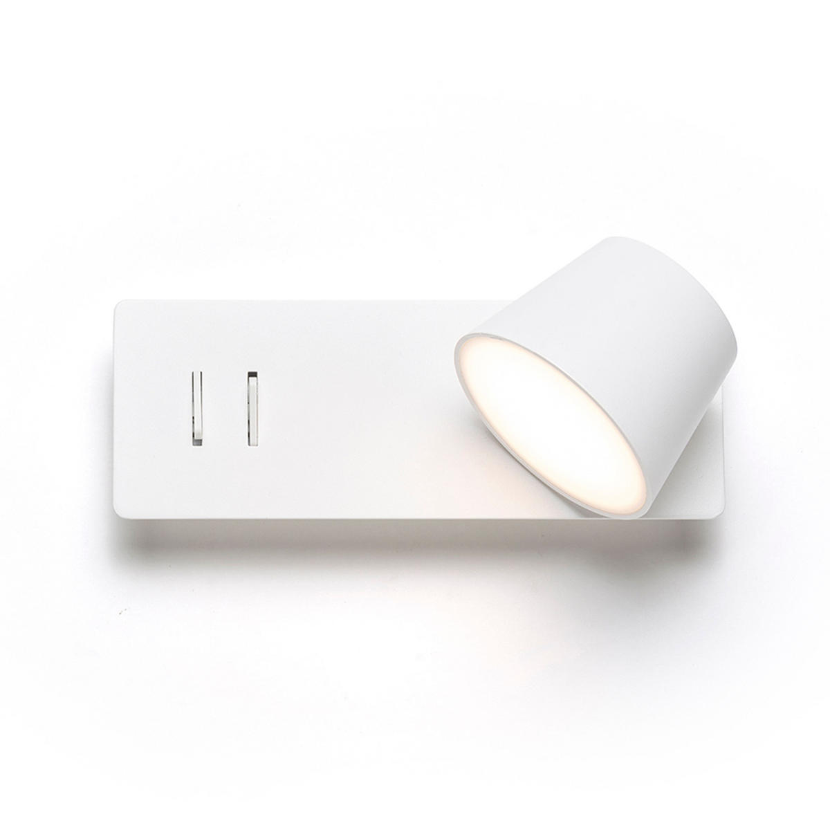 DECKENLEUCHTE AMADEUS Weiß 6 W - Weiß, Metall (22/9/8cm) - Rendl