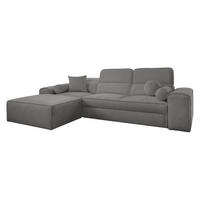 ECKSCHLAFSOFA Vito I, Seite: Links - Dunkelgrau, Holz/Textil (276/187cm) - MIRJAN24