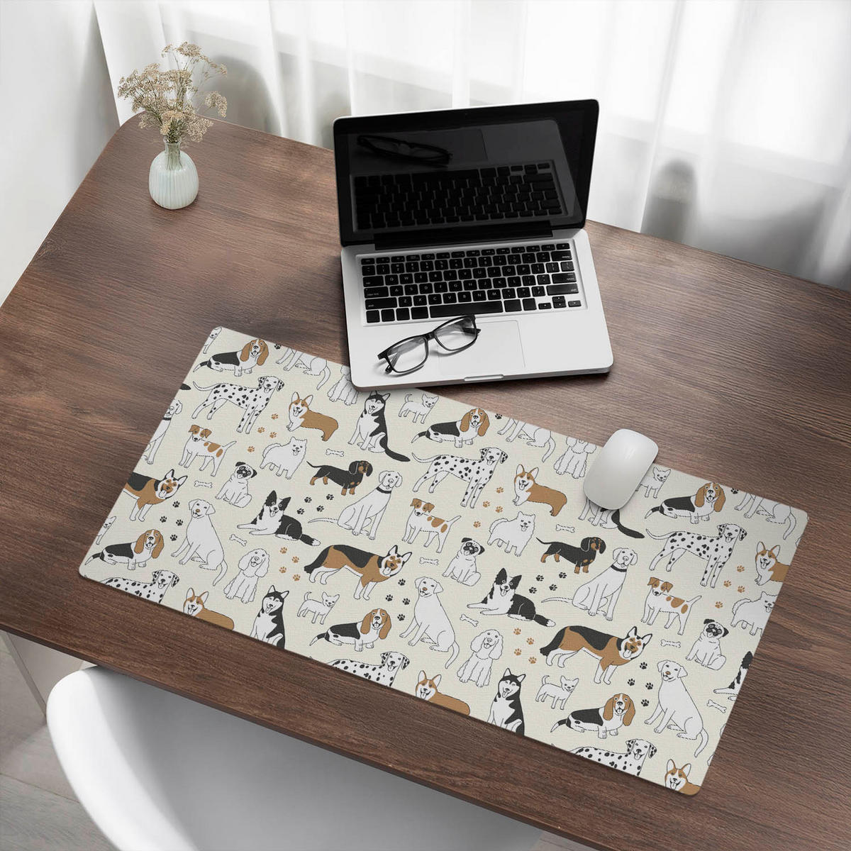 SCHREIBTISCHUNTERLAGE 90x45 cm Beige - Sandfarben, Kunststoff (1.6/90/45cm) - Wallfluent