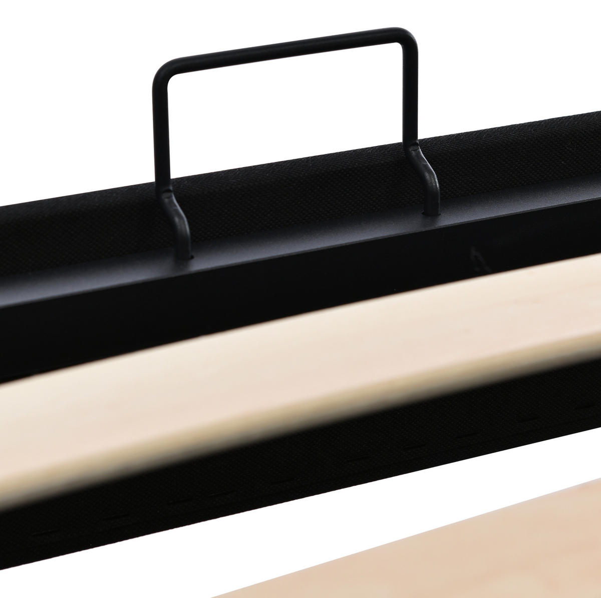 TAPECIRANI krevet 140/200 cm svijetlosivi od pamuka s podiznim podnicama i spremištem - svijetlo siva, tekstil (140/200cm) - OKWISH