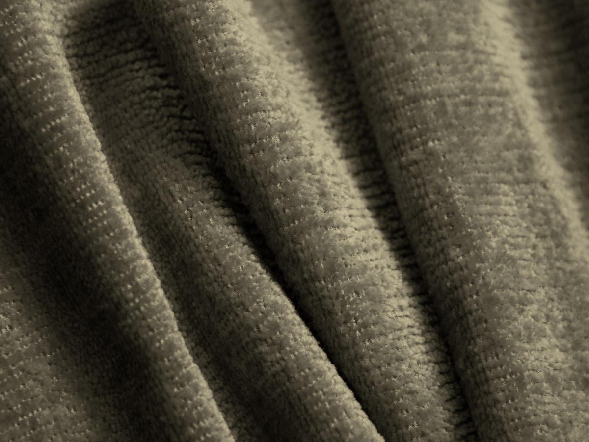 SOFA Jenny aus Chenille-Stoff grün 3 Sitzplätze - Grün, Textil (90/73/178cm) - Micadoni