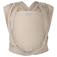 BABYTRAGETUCH Gewebtes Tragetuch kbA - Creme, Textil (70/0.1/370cm) - Hoppediz
