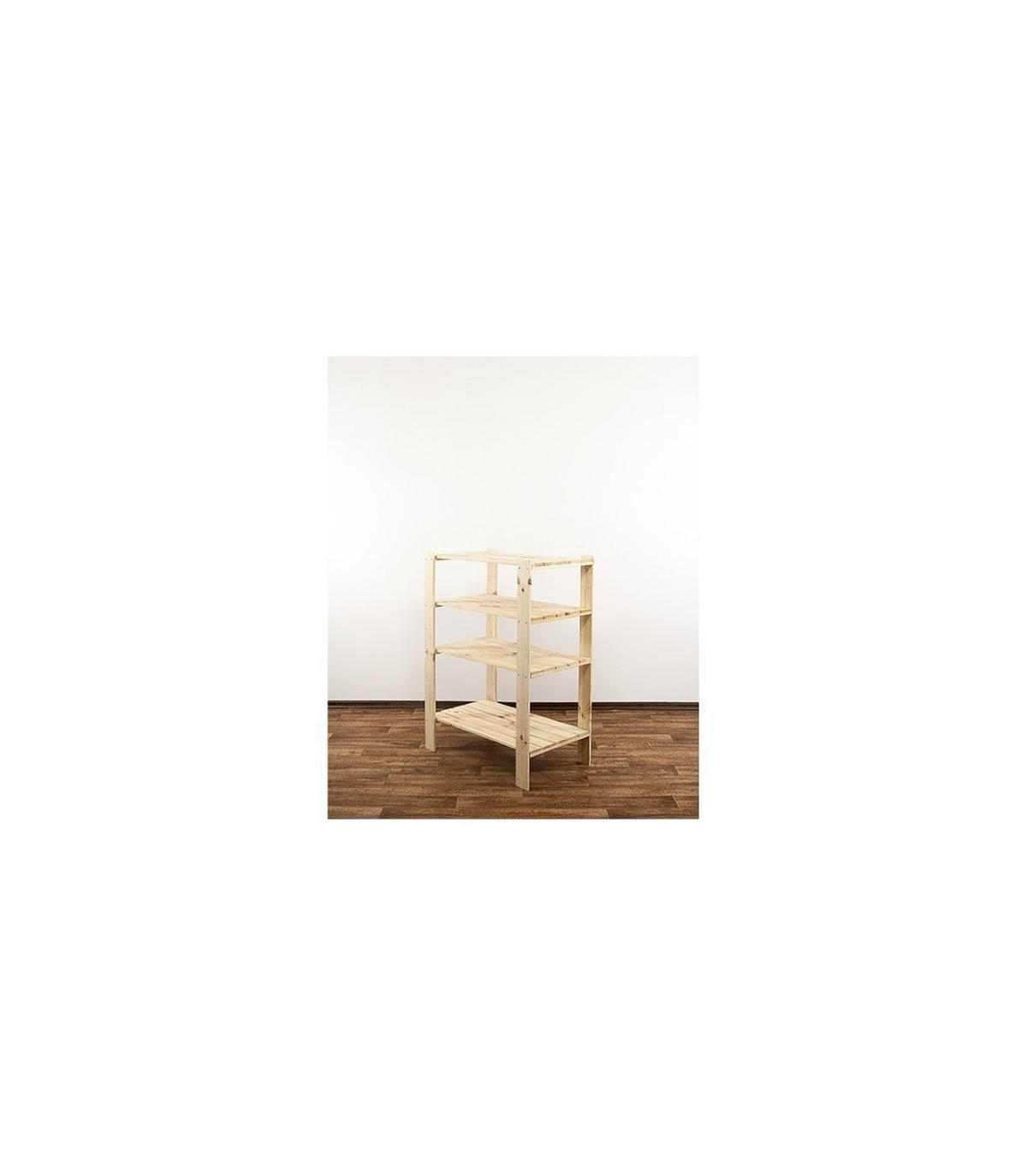 HOLZREGAL WOODLAND 115x80x50cm 4 Fachboden Kiefernholz Natur - Naturfarben, Holz (80/115/50cm) - PROREGAL