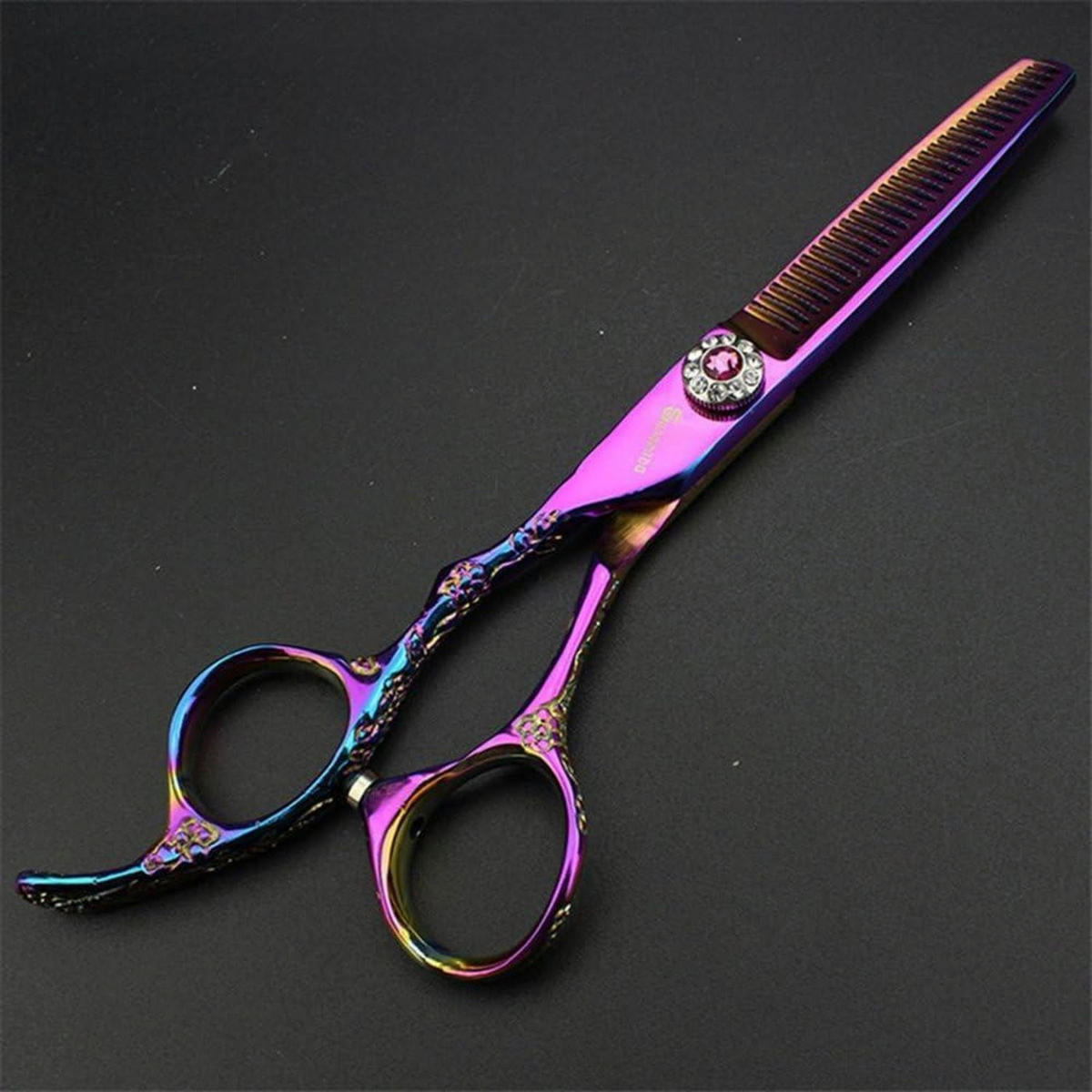 FRISEURSCHEREN Set 6 Zoll Linkshänder 2-teilig - Multicolor, Metall (6/1/17.8cm)