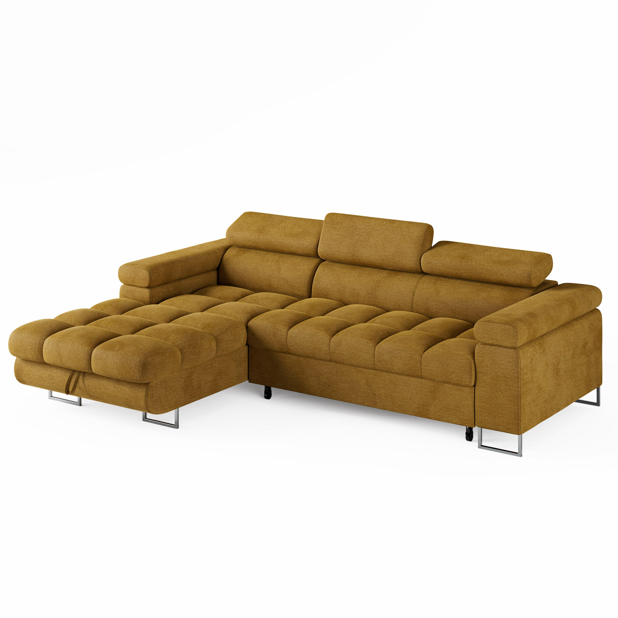 Barchello Ecksofa Gelb 275x235 cm