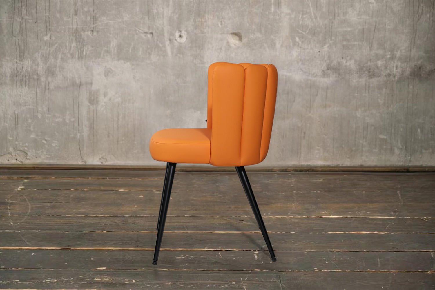 ESSZIMMERSTUHL JADA Orange Kunstleder - Orange, Textil (59/79/55cm) - KAWOLA