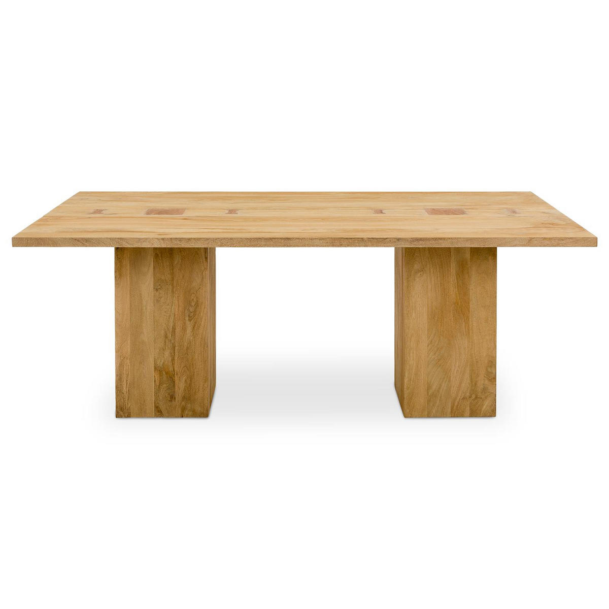 ESSTISCH MAHO natur - Naturfarben, Holz (100/200/76cm) - IDIMEX