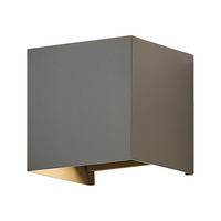 LED WANDLEUCHTE Inspiration 1er-Set - Grau, Metall (10/10/10cm) - Nettlife
