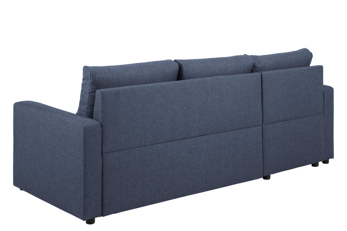 SCHLAFSOFA blau - Blau, Holzwerkstoff (218/155cm) - ebuy24