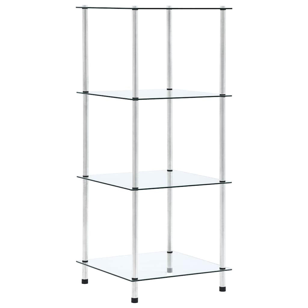 vidaXL Regal Transparent 40x100x40 cm