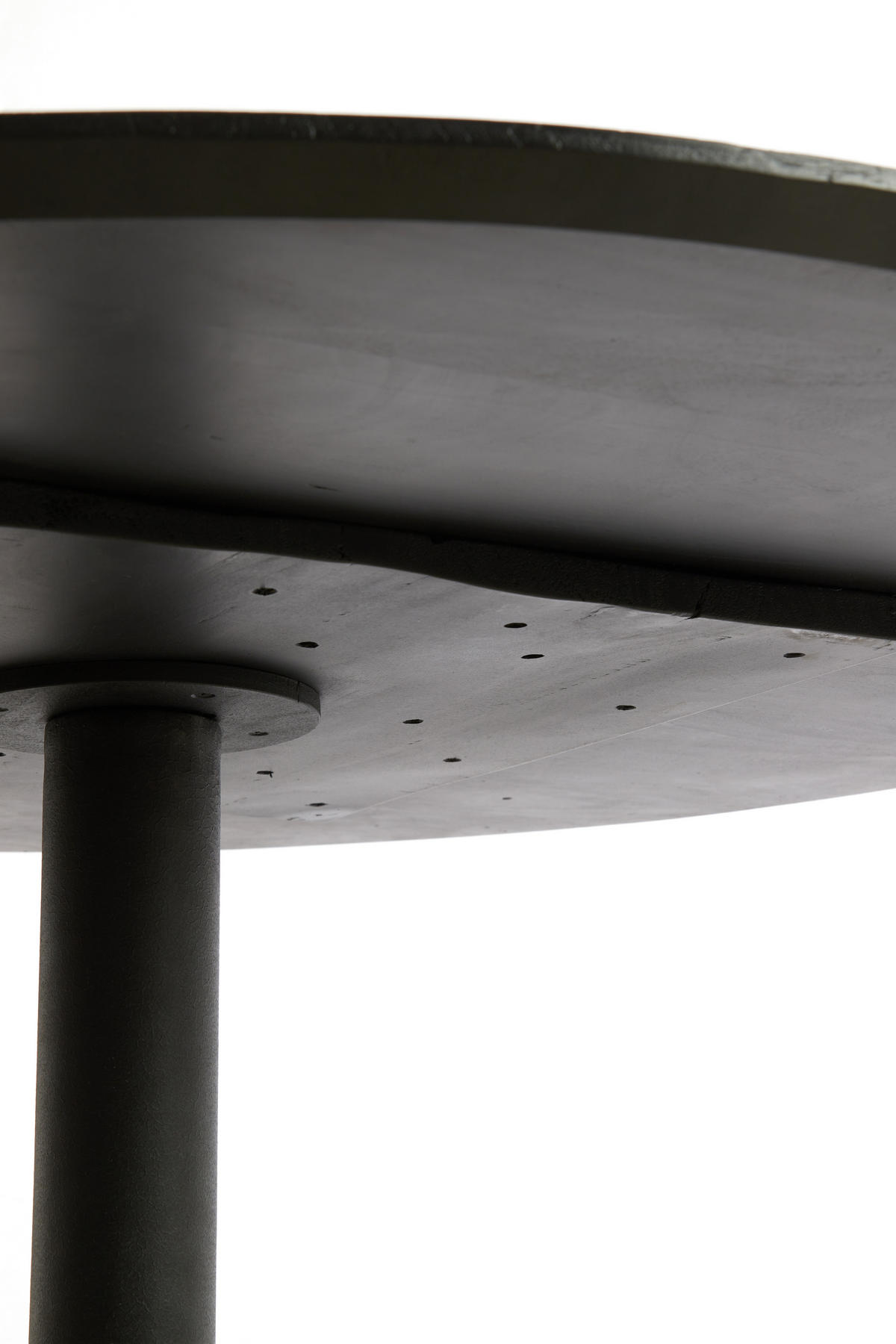 ESSTISCH Tunja Schwarz 120/120/76 cm - Schwarz, Metall (120/120/76cm) - Light & Living