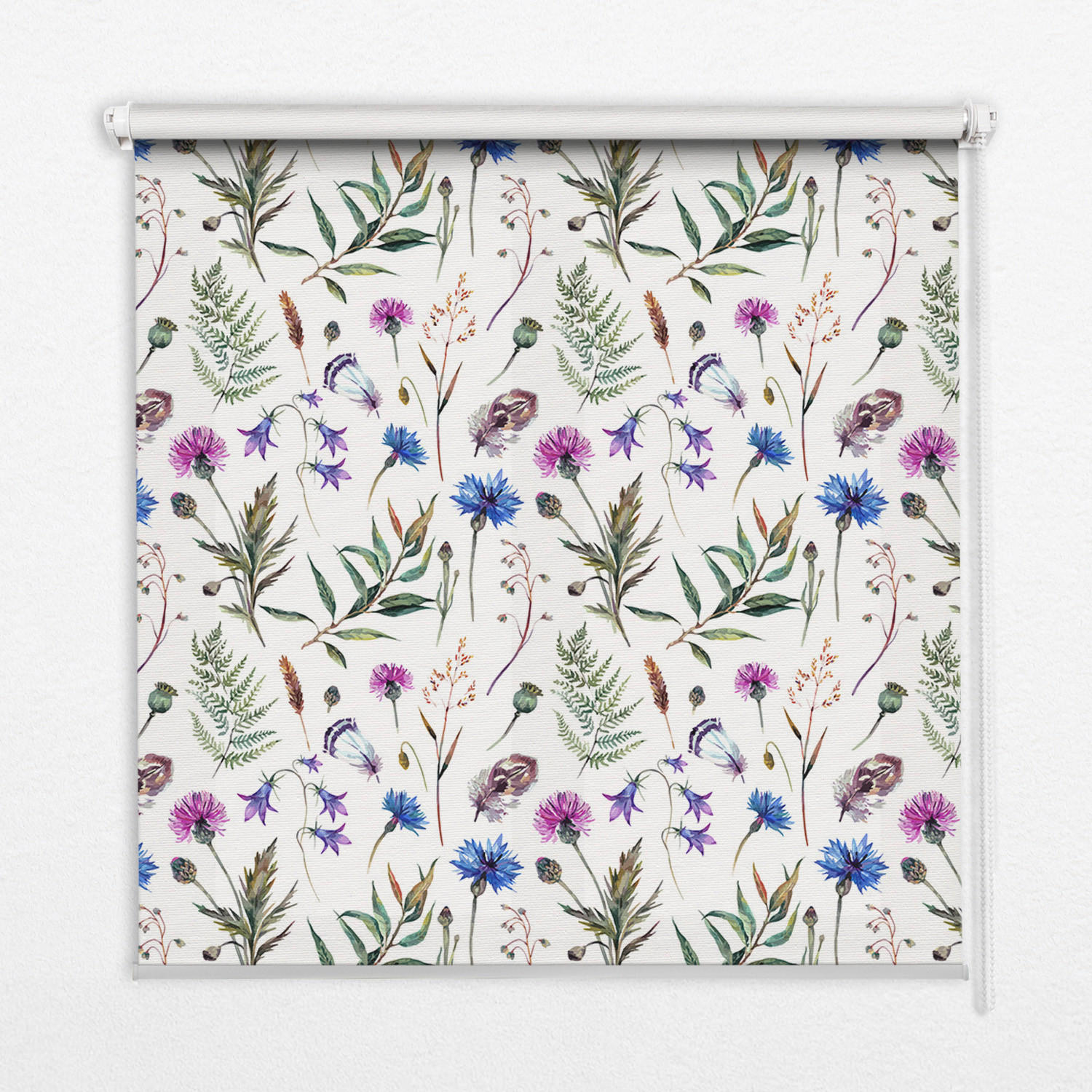 TULUP VNITŘNÍ roleta - okenní roleta - roleta - 60x140 cm - Barevné květiny