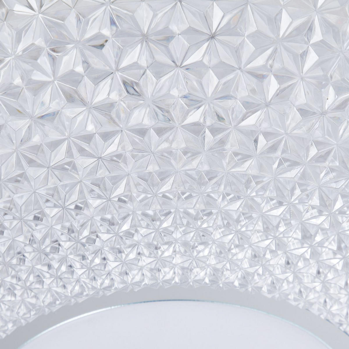 DECKENLEUCHTE Nunya G97011/05 - Weiß, Metall (42/42/9.5cm) - Brilliant