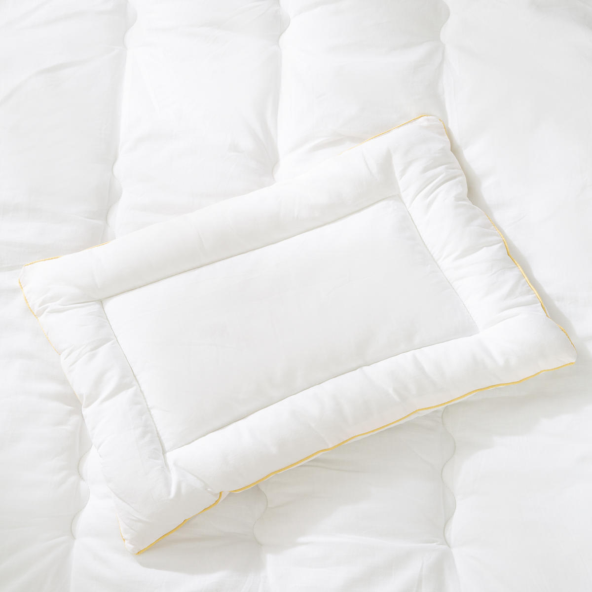 BETTINLETT 100 x 135 - Weiß, Textil (100/135cm) - Roba