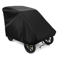 FAHRRADABDECKUNG Wasserdicht 84 x 140 x 99 cm - Schwarz, Textil (99/84/140cm)