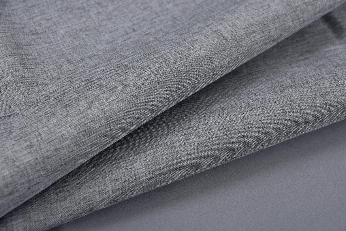 VORHANG 2ER SET BOSTON DARK HxB 175x140 cm Dunkelgrau - Dunkelgrau, Textil (140/175cm) - Gardinenbox