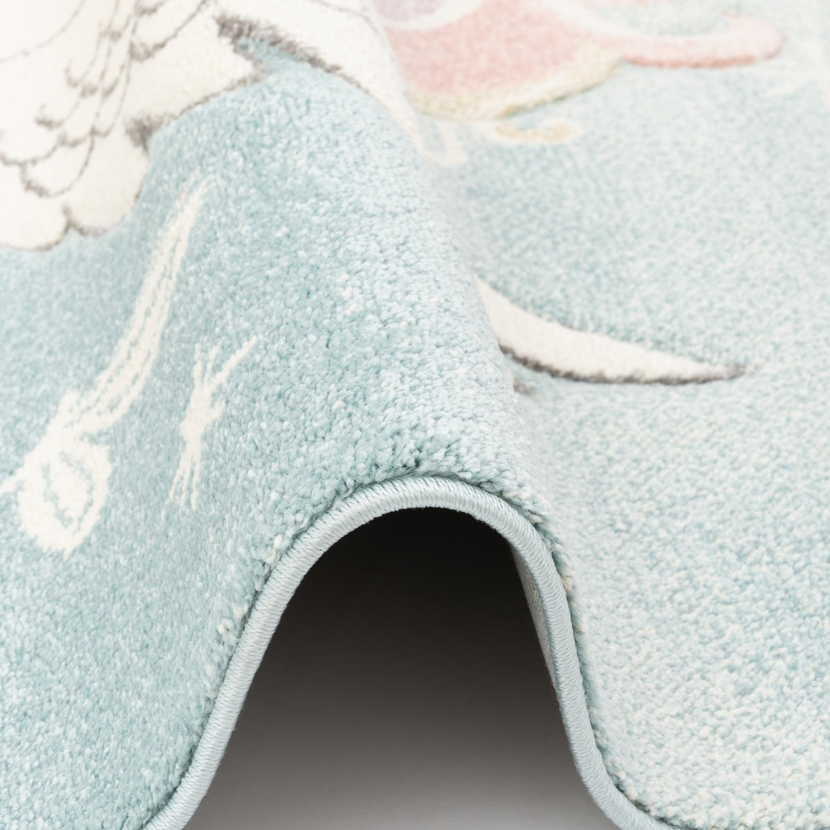 KINDER TEPPICH MAUI KIDS PASTELL EINHORN - Multicolor, Textil (200/290cm) - Pergamon
