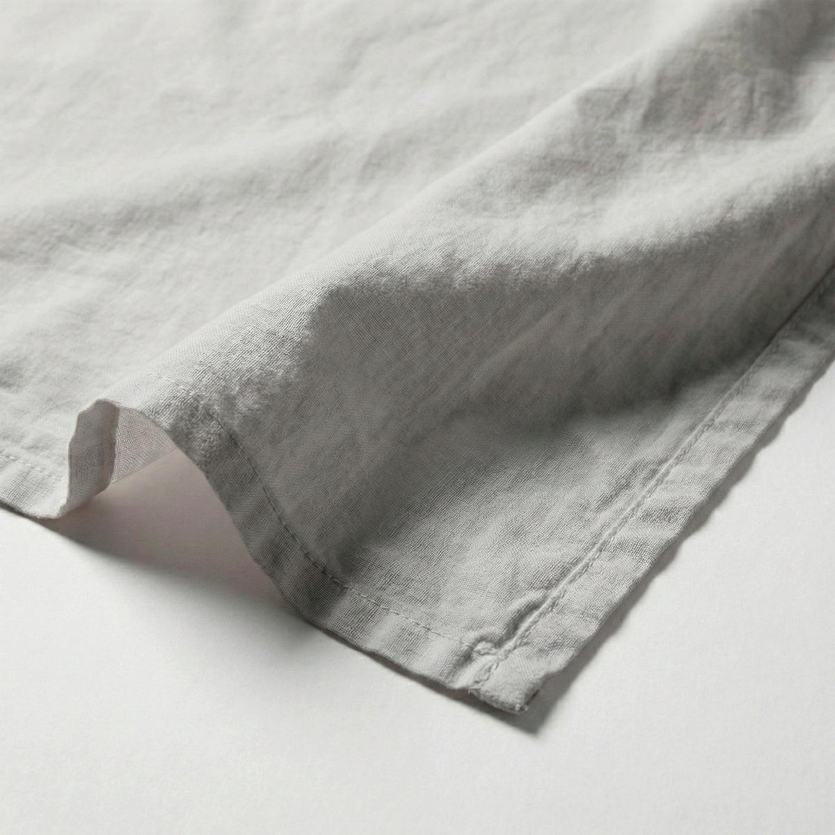 OBERLAKEN Basic Hellgrau 240x270 cm (Übergrösse) - Grau, Textil (240/270cm) - Happy Friday