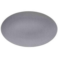 SERVIERPLATTE Life Fashion Elegant Grey 40x26 cm - Grau, Keramik (25.8/2.5/40.3cm) - Seltmann Weiden