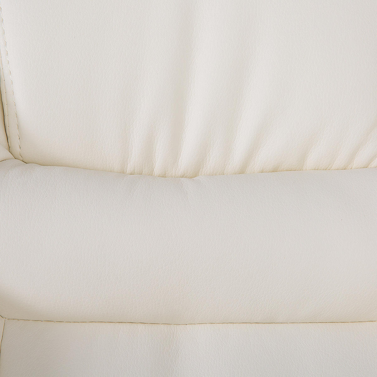 BÜROSTUHL Kunstleder Beige Advance - Beige, Kunststoff/Textil (66/100/66cm) - Beliani