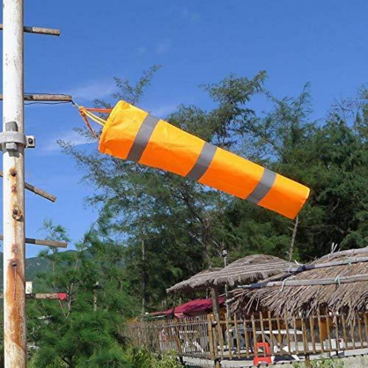 WINDSACK Rip-Stop Outdoor 152,4 cm - Orange, Textil (152.4/40.6/1cm)