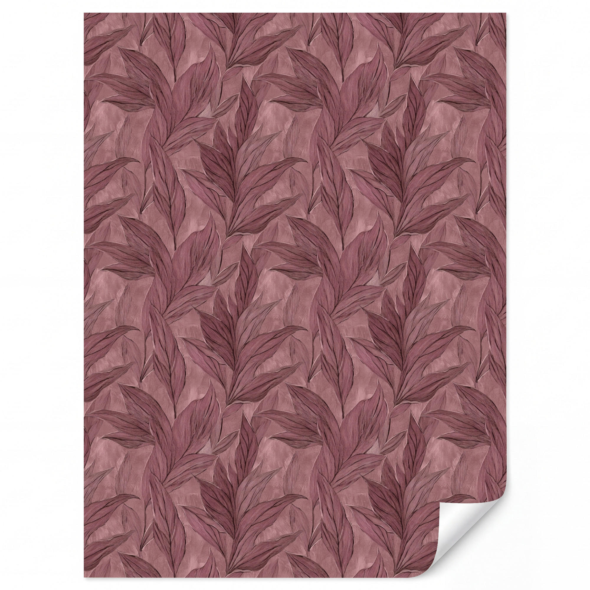 OnlyWow Tapete Altrosa 180x240 cm