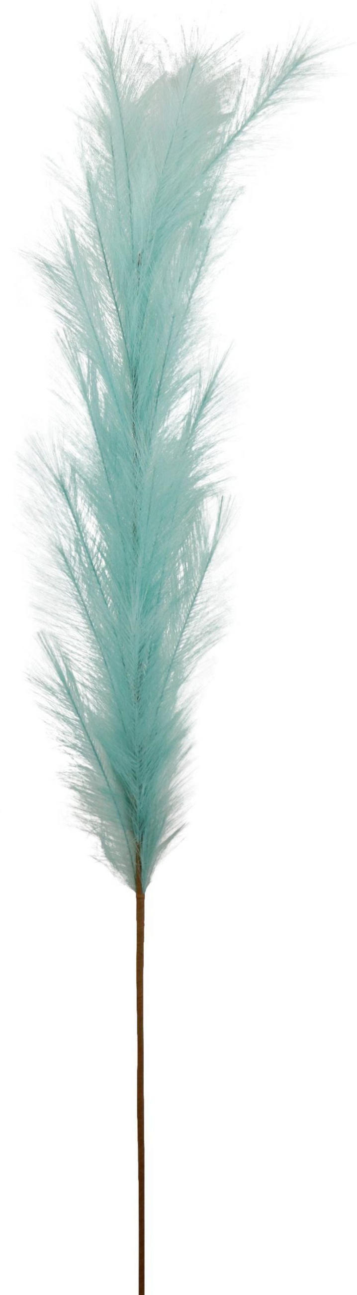 ZIERFEDER Ozeanblau 170 cm - Blau, Textil (0.01/170/1cm) - FURNARO