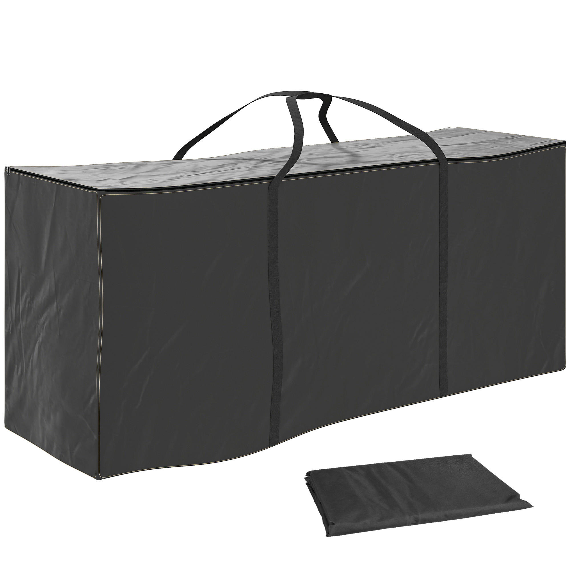SCHUTZHÜLLE Schwarz 1 Stück - Schwarz, Kunststoff/Textil (175/75/55cm) - GiPP