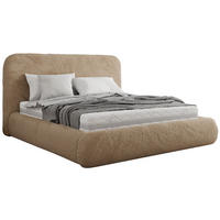 POLSTERBETT BENEA CLASSIC 140/200 - Beige Plüsch - Multipocket-Matratze - Beige, Textil (140/200cm) - MKS