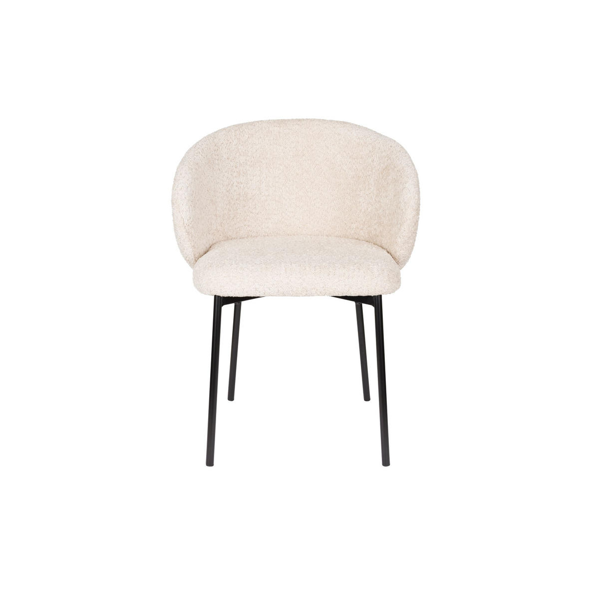 ESSZIMMERSTUHL Ayle Creme/ Weiß - 2 er Set - Weiß, Kunststoff (58/70/48cm) - Housecraft Living