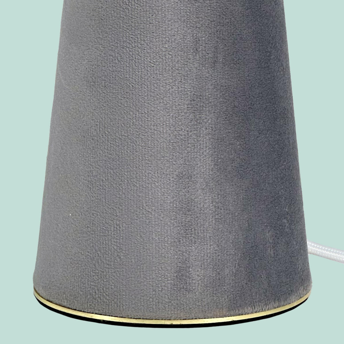 TISCHLAMPE - Multicolor, Textil/Metall (40/40/47cm) - Relaxdays