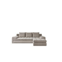 ECKSOFA TOMI Castel KaltesBeige Rechts - Ecru, Holz (237/150cm) - Kaiser Möbel