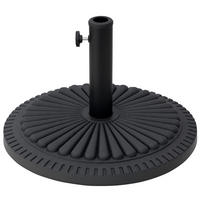 SONNENSCHIRMSTÄNDER Schwarz 14 kg - Schwarz, Metall (49/49cm) - PANGIVO