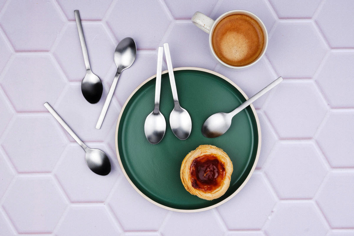 LÖFFEL 6er-Set Emund - Silber - Silberfarben, Metall - Björn