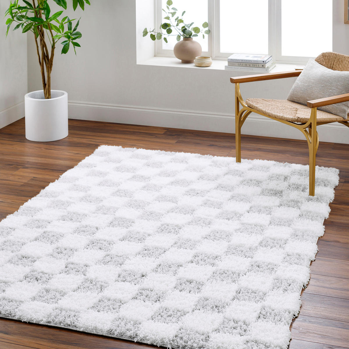 HOCHFLORTEPPICH 160/220 cm Grau - Grau, Naturmaterialien/Textil (160/220cm) - LIVABLISS