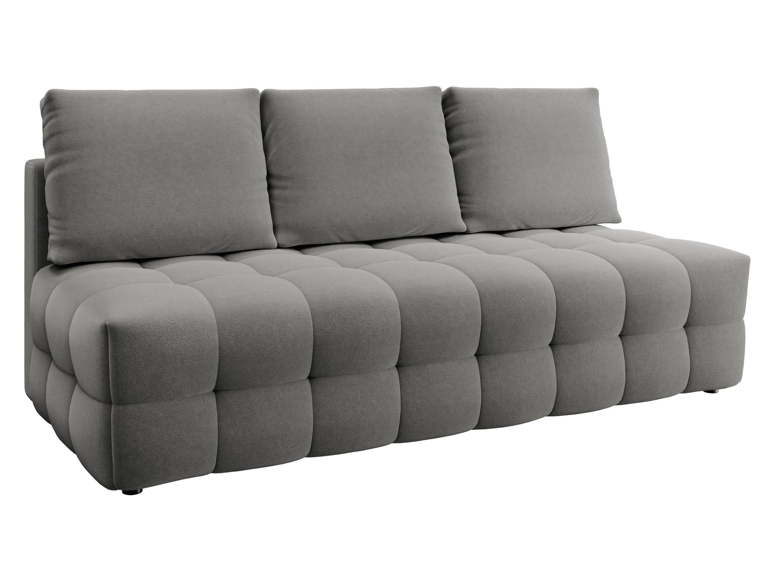 SCHLAFSOFA Sempre - Grau, Holz/Kunststoff (208/97/100cm) - MIRJAN24