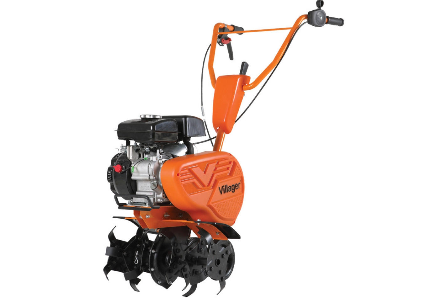 GRUBBER GARTENFRÄSE ACKERFRÄSE VTB 4310 V - Orange, Kunststoff (20/120/150cm)