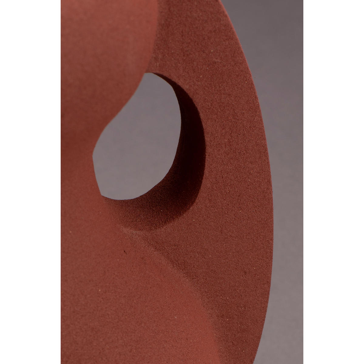 VASE Thiago M Terra/ Rot - Rot, Metall (30cm) - Dutchbone