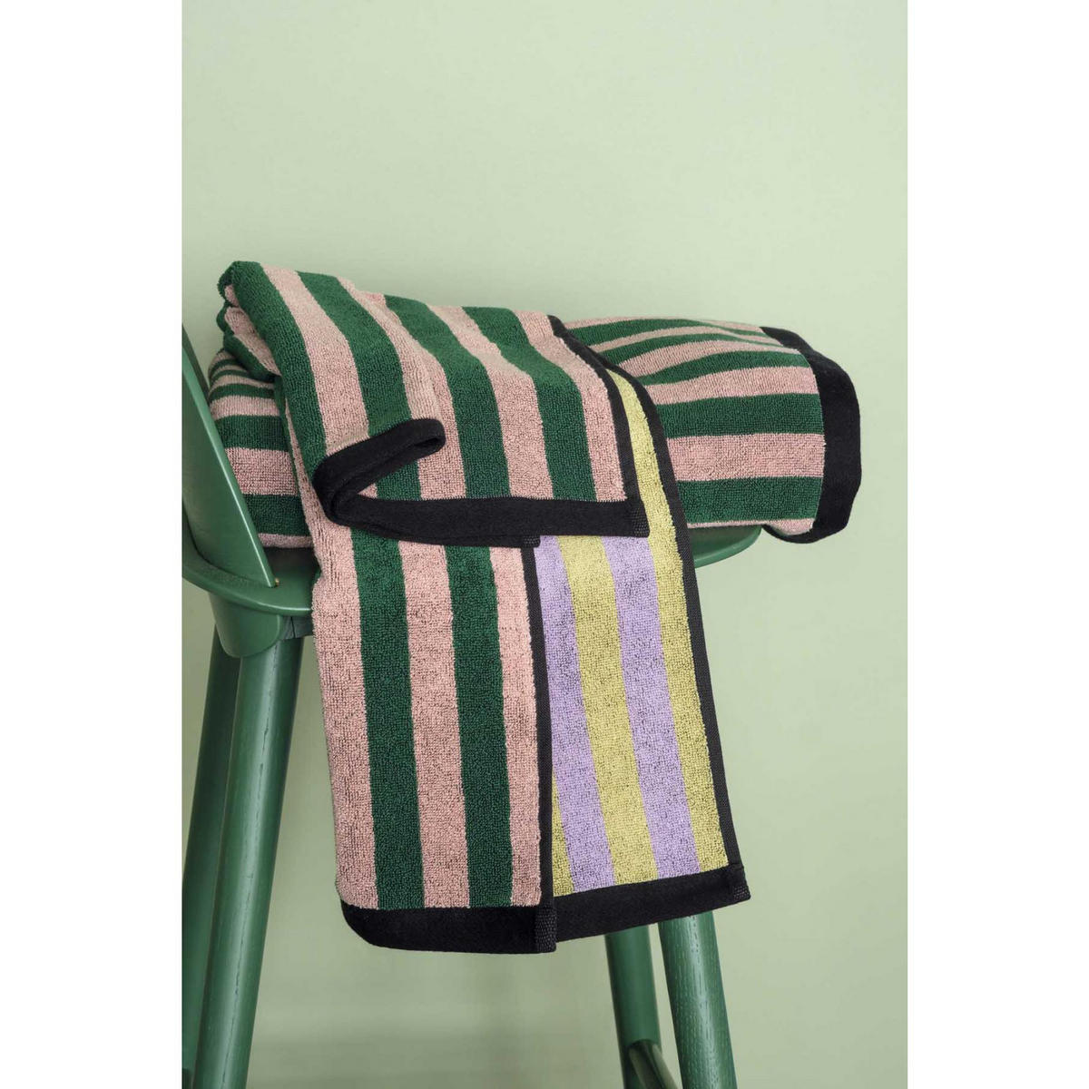 HANDTUCH Charly basilikum 50 x 100 cm - Multicolor, Textil (50/100cm)