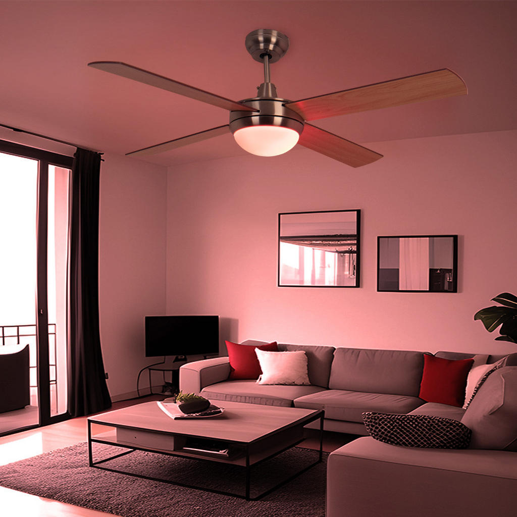 Thumbnail - Led, Silber, Kunststoff, F, 132x41x132 cm, Lampen & Leuchten, LED Beleuchtung, LED-Deckenleuchten