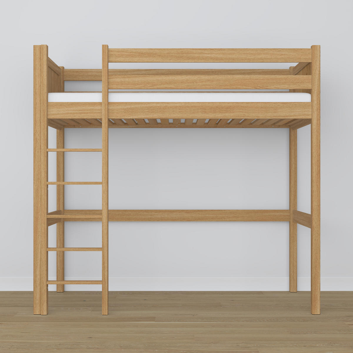 HOCHBETT N06 Eiche Natur 120/200 - Eiche Artisan, Naturmaterialien/Holz (120/200cm) - N-Wood