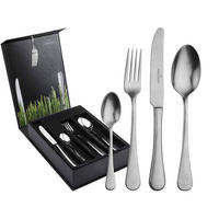 TAFELBESTECK INKL. BESTECKBOX Landhaus Vintage silber 24er Set - Silberfarben, Metall - Picard & Wielpütz